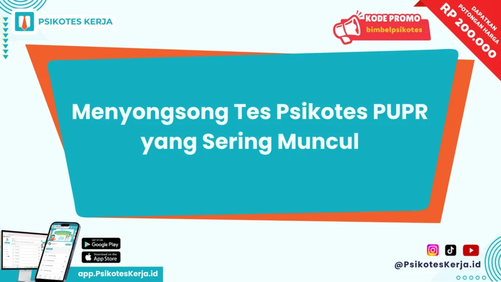 Tes Psikotes PUPR yang Sering Muncul