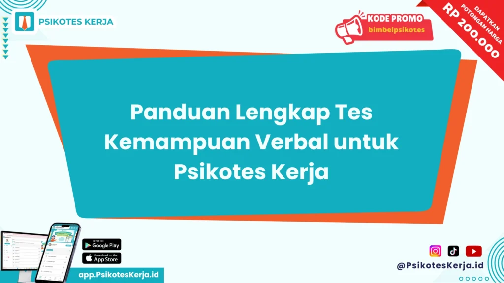 Tes Kemampuan Verbal untuk Psikotes Kerja
