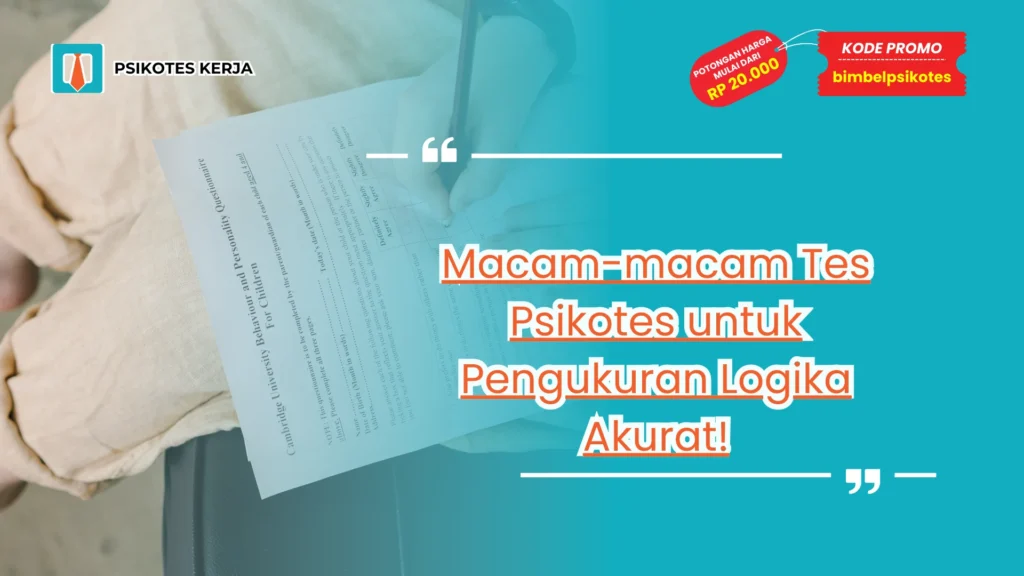 Macam-macam Tes Psikotes