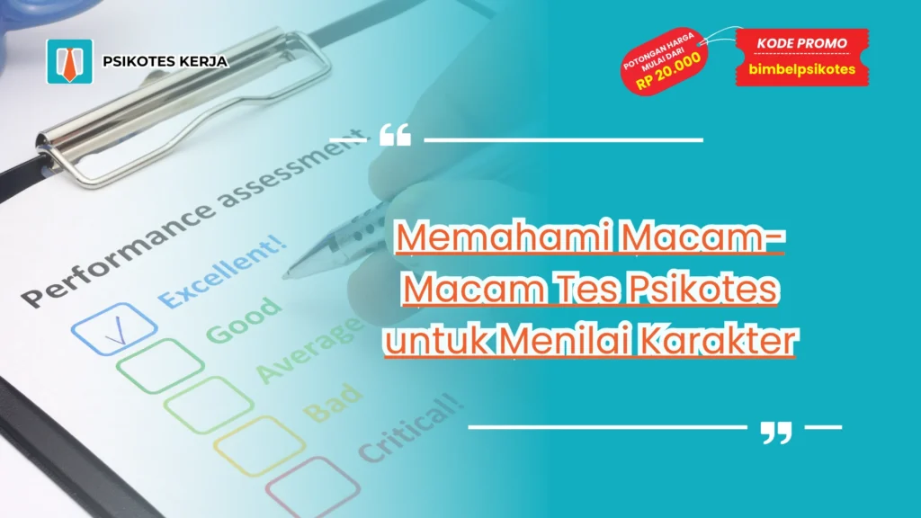 Macam-Macam Tes Psikotes