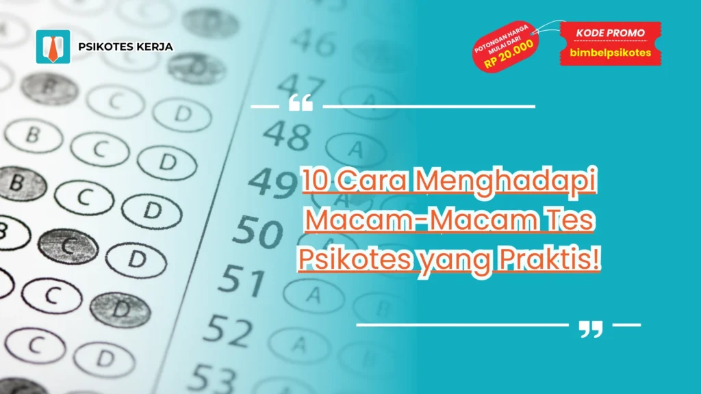 Macam-Macam Tes Psikotes