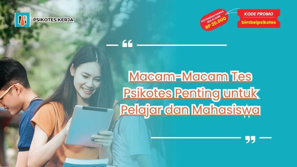 Macam-Macam Tes Psikotes