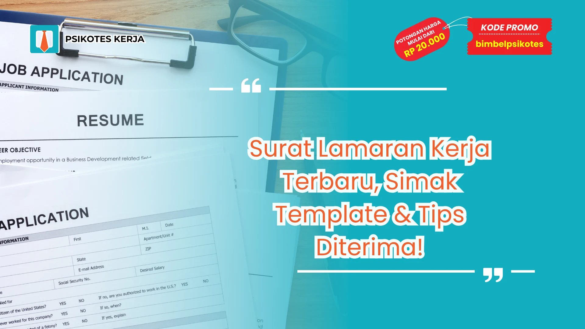 Contoh Surat Lamaran Kerja