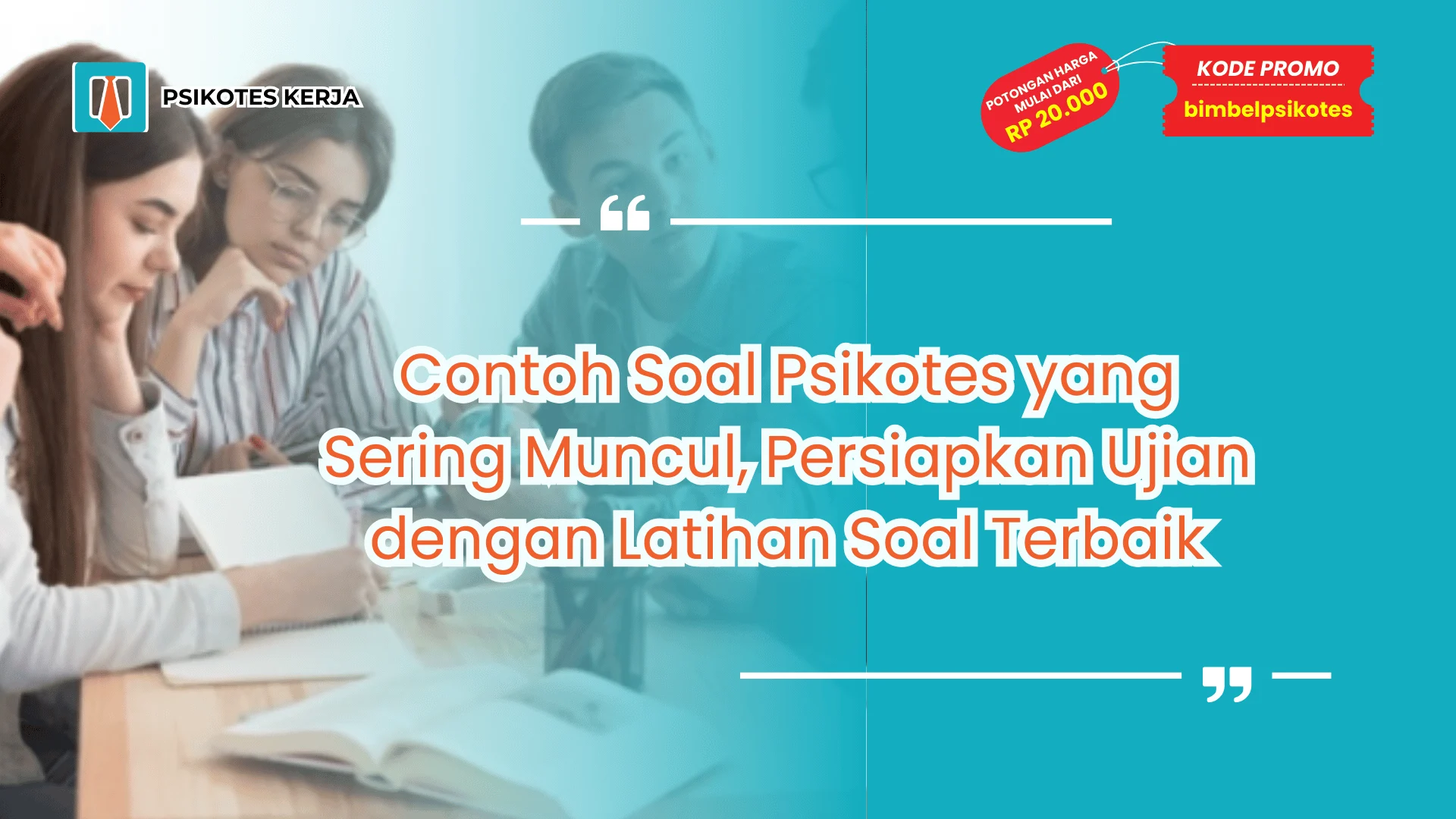 Contoh Soal Psikotes yang Sering Muncul