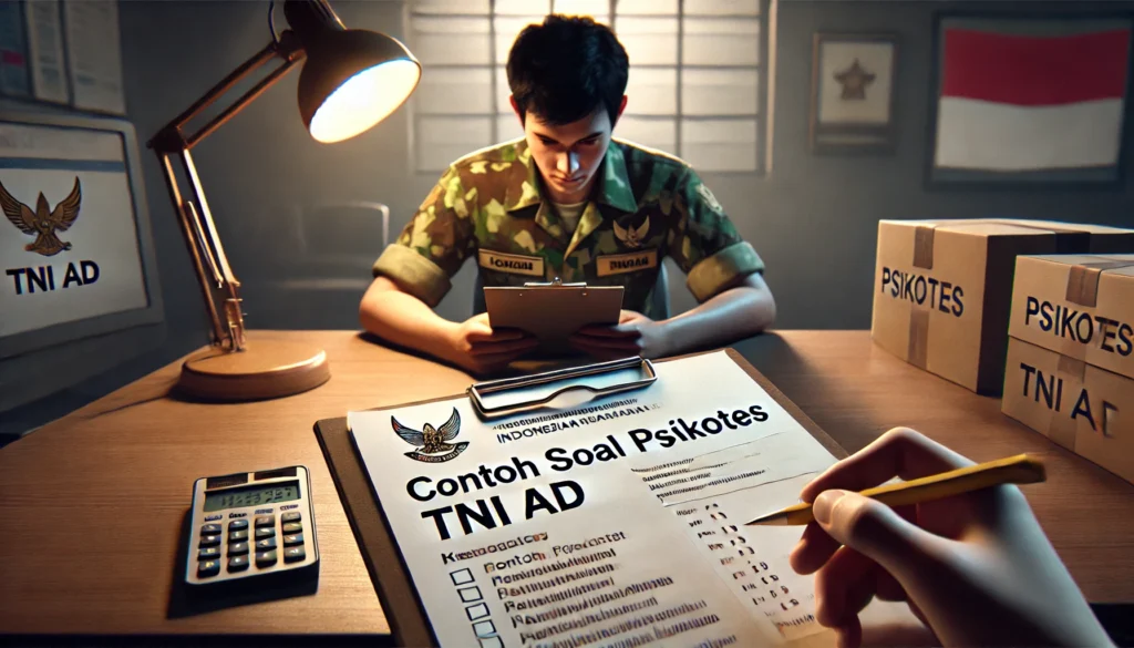Contoh Soal Psikotes TNI AD