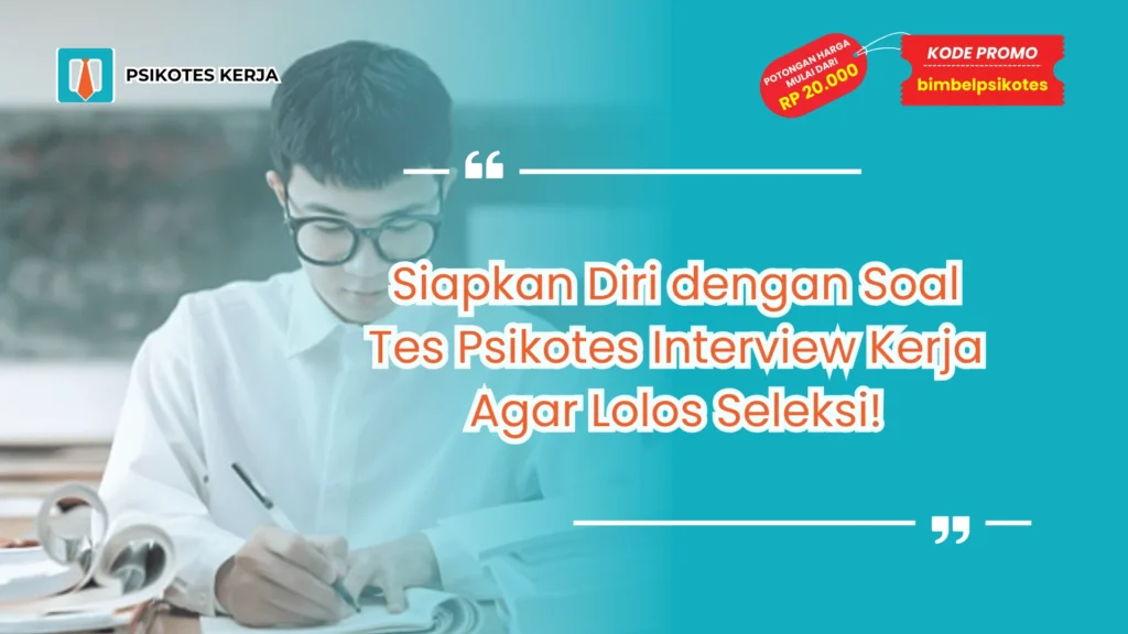 soal tes psikotes interview kerja