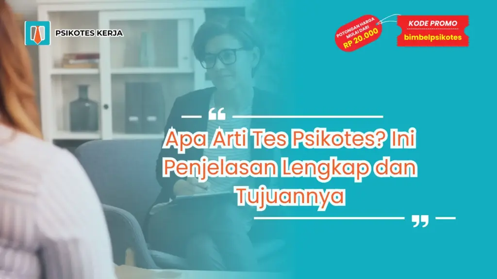 Apa Arti Tes Psikotes
