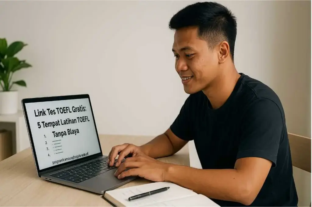 Panduan TOEFL Online Gratis : Cara Belajar Efektif Tanpa Mengeluarkan Biaya