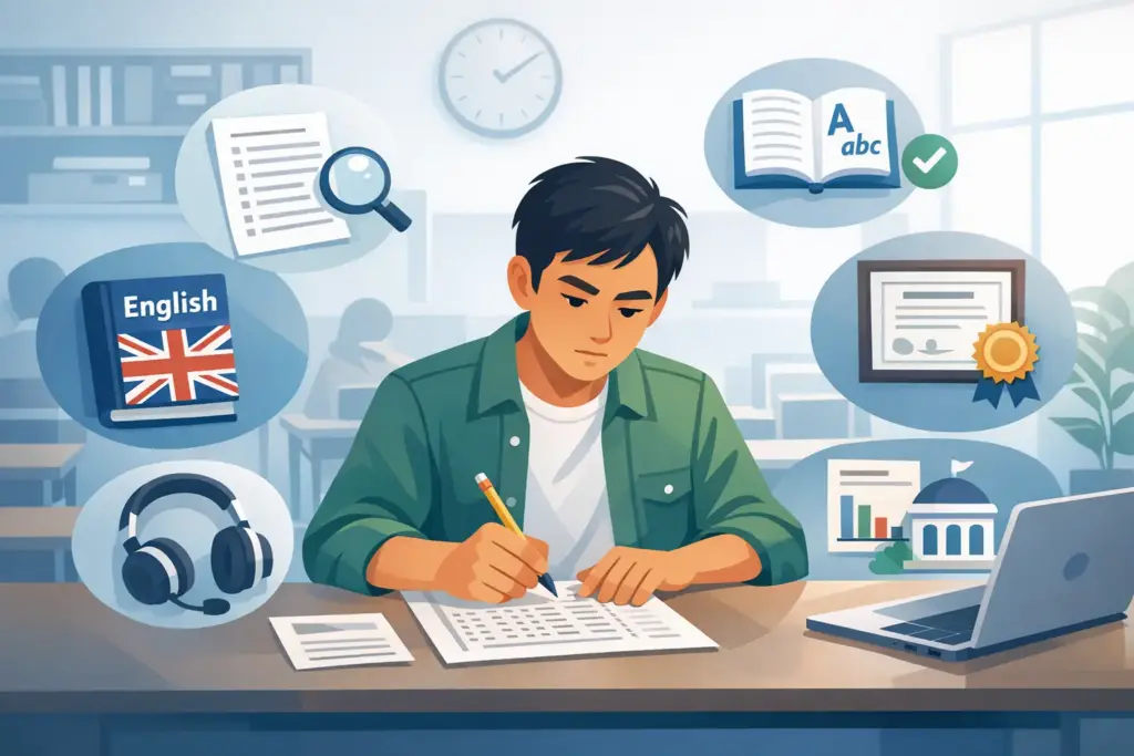 Tes TOEFL ITP apa saja 