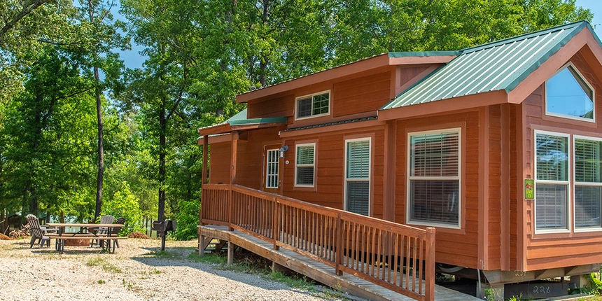 Enjoy outdoor space with a picnic table, grille, fire pit and more!