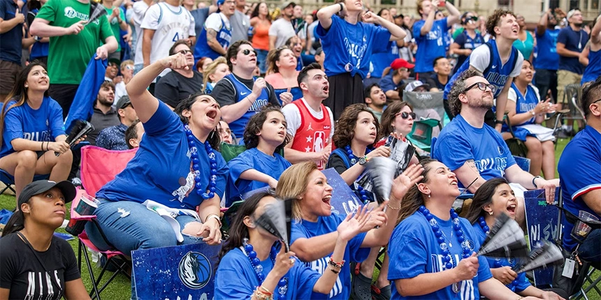 Start rooting for your team at an offical Dallas Maverick watch party. 