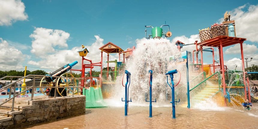 Splash the day away at our Water Zone!