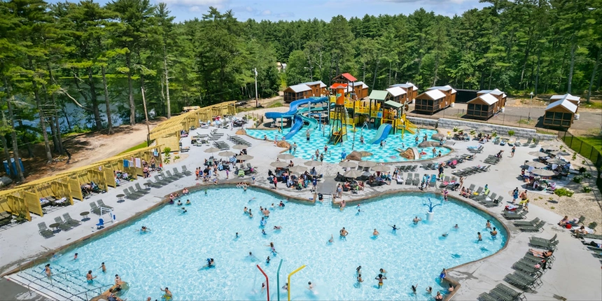 Our gigantic water park will provide hours for fun for all of our campers!