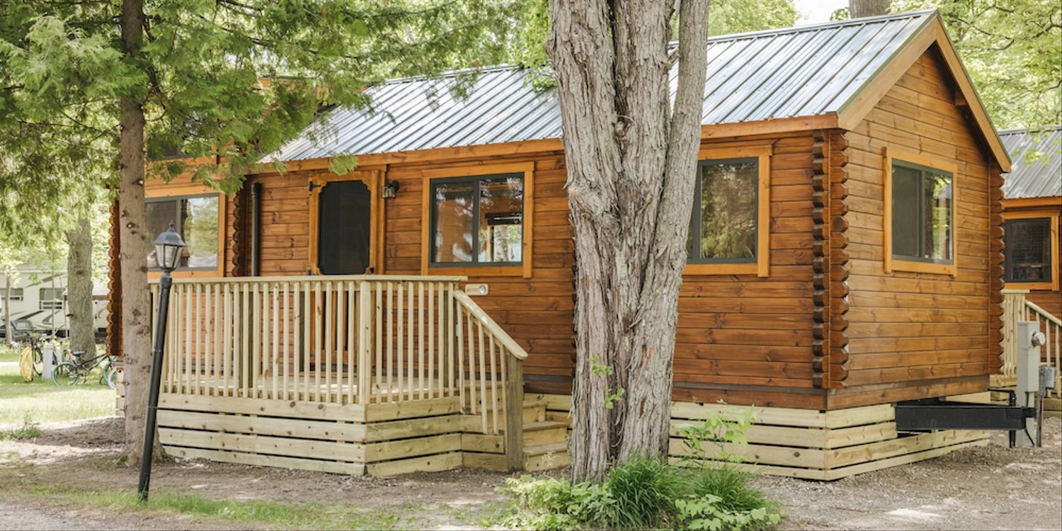 Take An Inside Look At One Of Our White Pine Cabins | Leelanau Pines ...