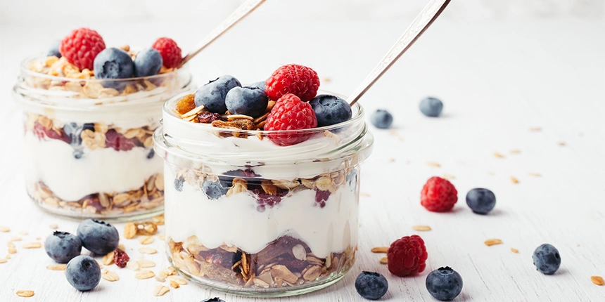 Enjoy this delicious parfait, a quick and easy make ahead camping meal.