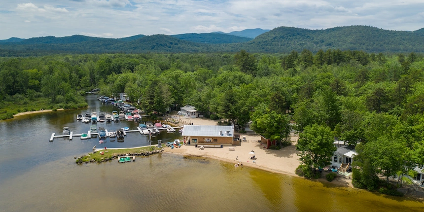 Plenty of fresh air on Lake Ossipee!