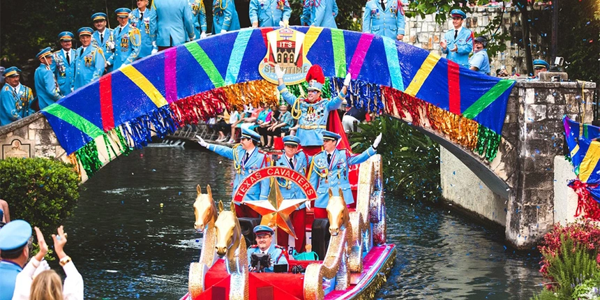 If you are looking for things to do in San Antonio, the Texas Cavaliers brings you a colorful boat parade to enjoy this spring!