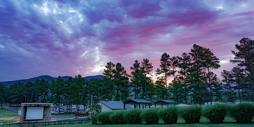 Get a quiet nights sleep while camping in Virginia