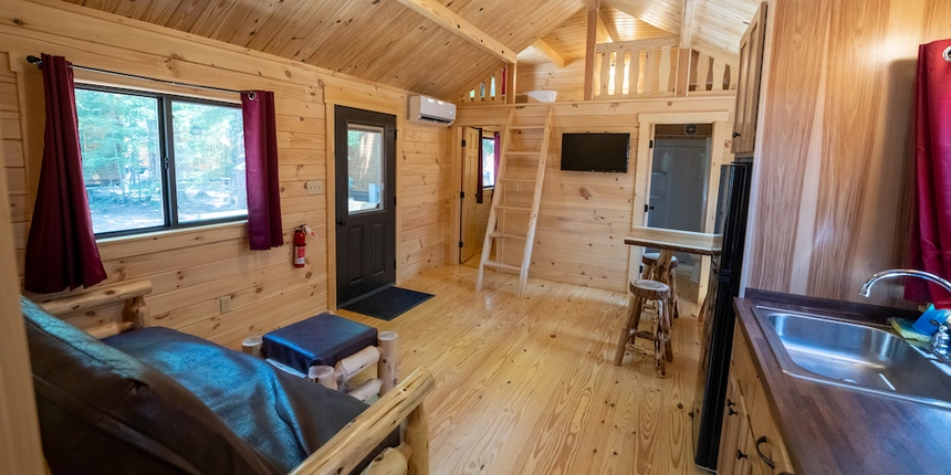 Cool off in the comfort of your cabin rental! 