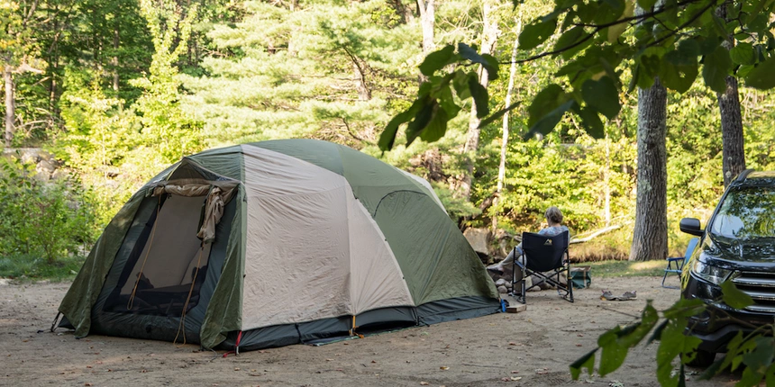 Tent sites with hook-ups to make your stay more convenient!