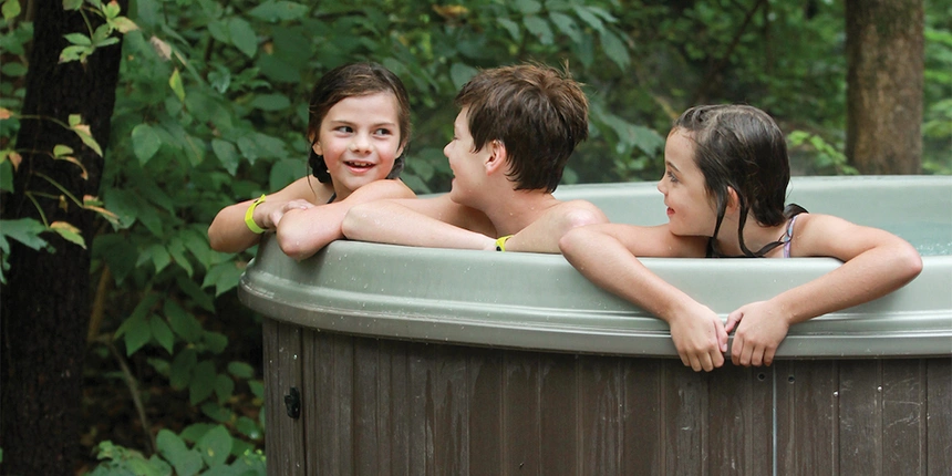 Add a hot tub to your New Hampshire cabin rental for even more relaxation!