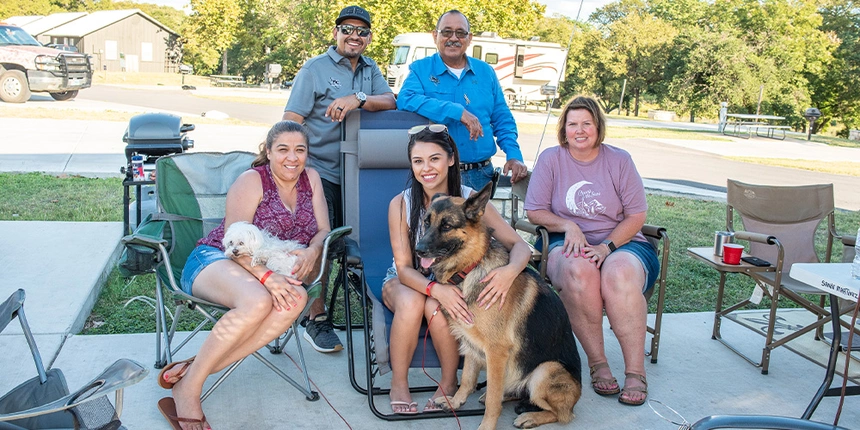 Be sure to remember this camping etiquette tip while staying at our Texas campground.