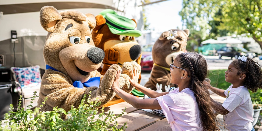 Meet your 3 newest best friends at our Texas Campground.