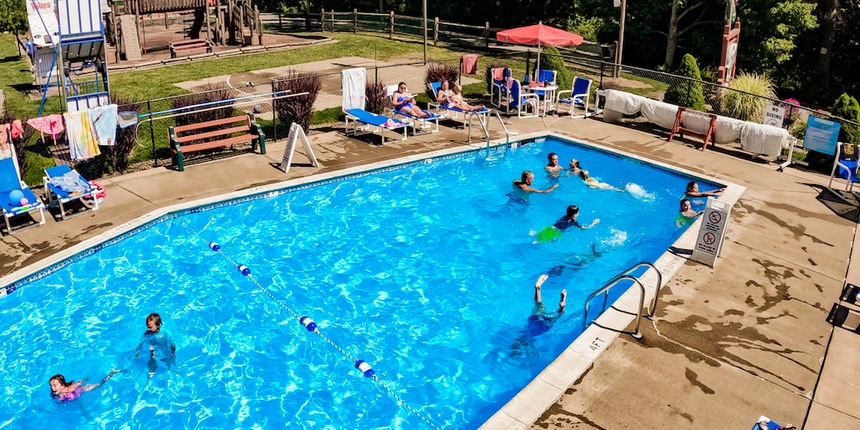 Splash the day away at our pool!