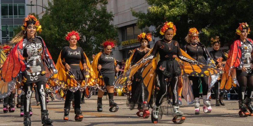 Dia de los muertos is a family-fun event that celebrates life and death.