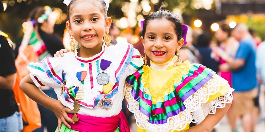 The Fiesta San Antonio includes tons of color, fun, and smiling faces!