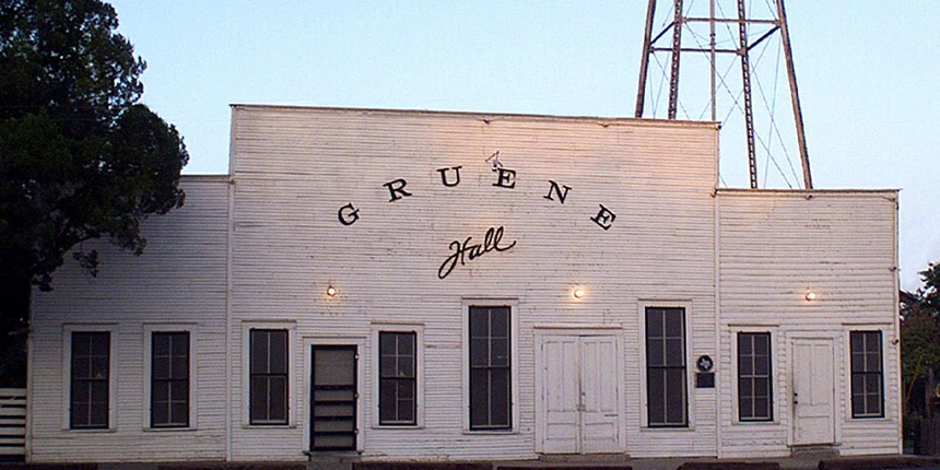 Gruene Hall is one of the oldest dance halls in Texas and has great live music all year round. 