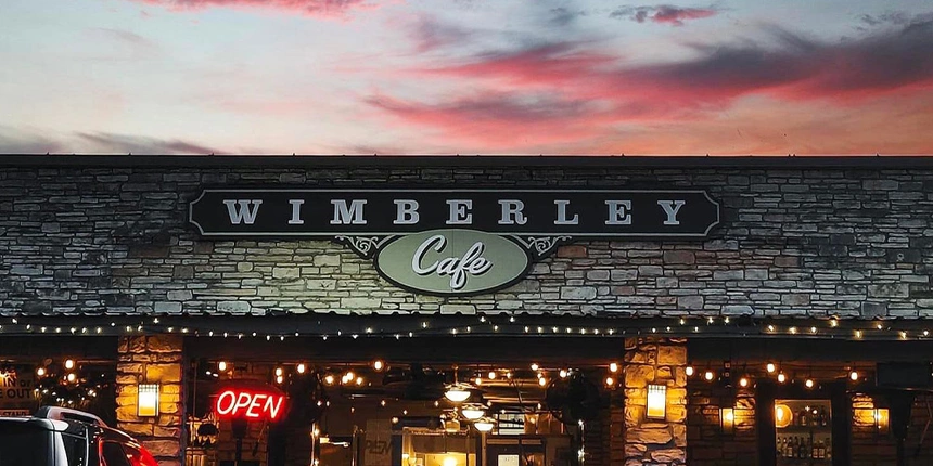 Wimberly Cafe offers breakfast, lunch, and dinner!