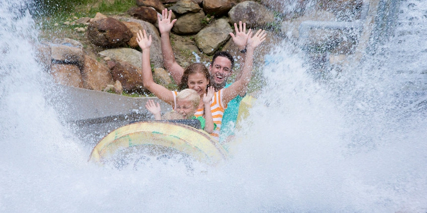 Bamboo Chutes is the perfect ride to cool off after a long day at Story Land!