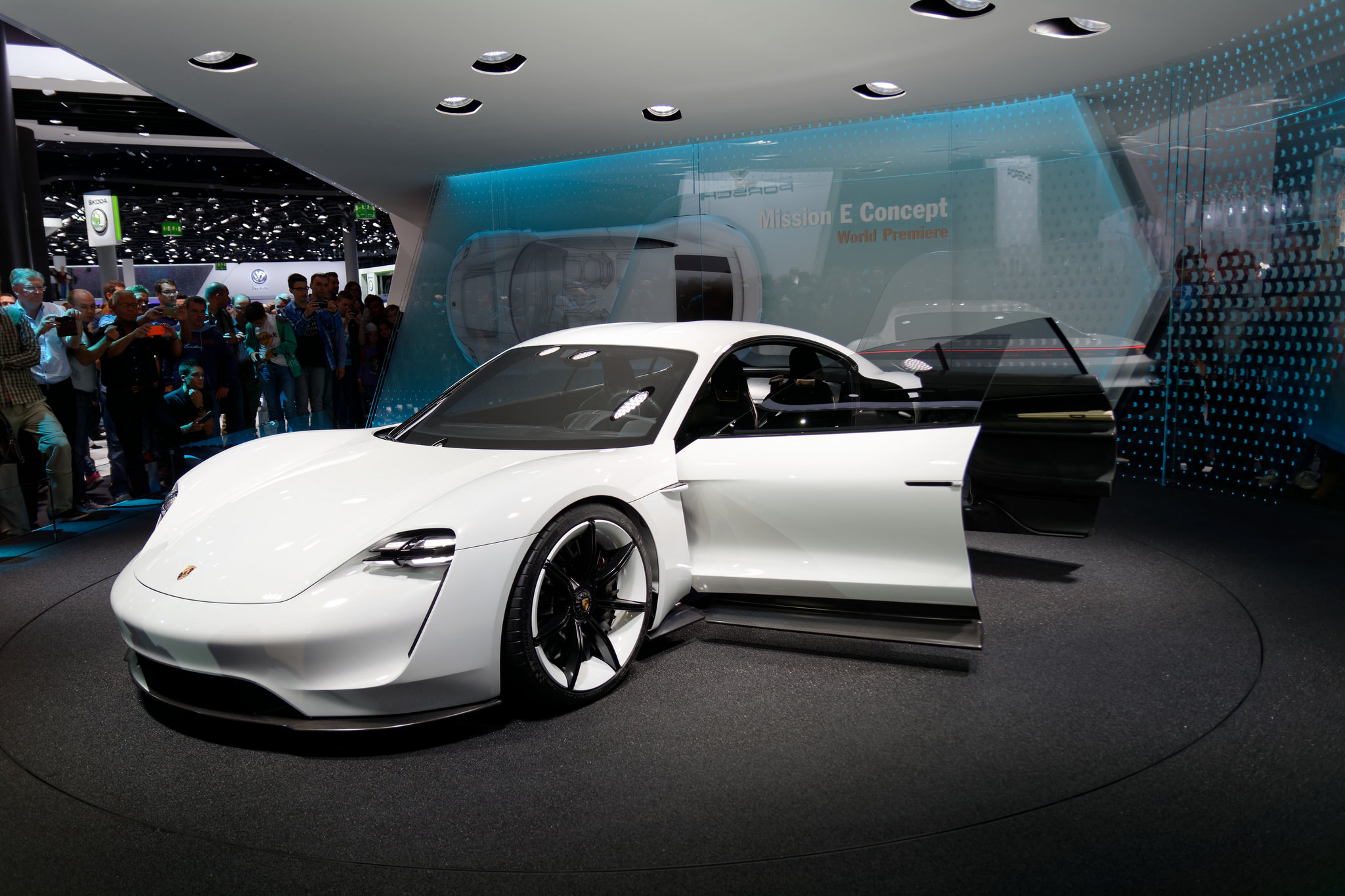 Porsche Debuts Its First AllElectric Car