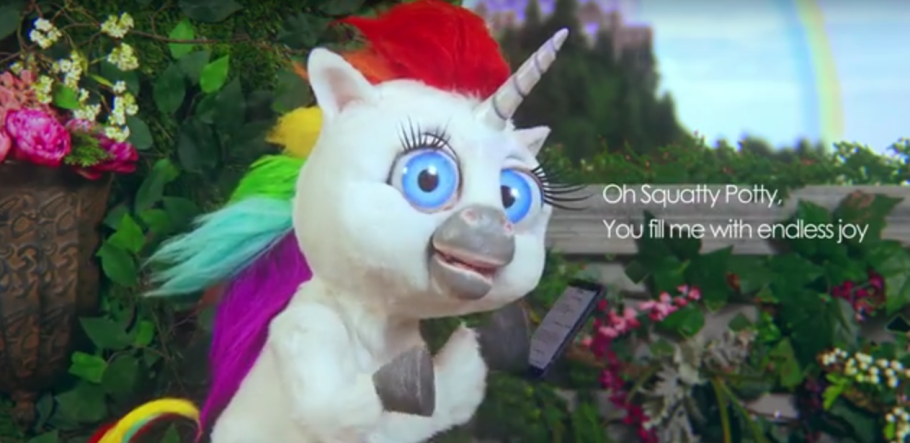 Who Knew A Pooping Unicorn Could Improve Your Health Video EcoSalon