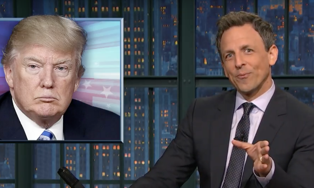 Seth Meyers Wasnt Messing Around With Mondays Closer Look Video