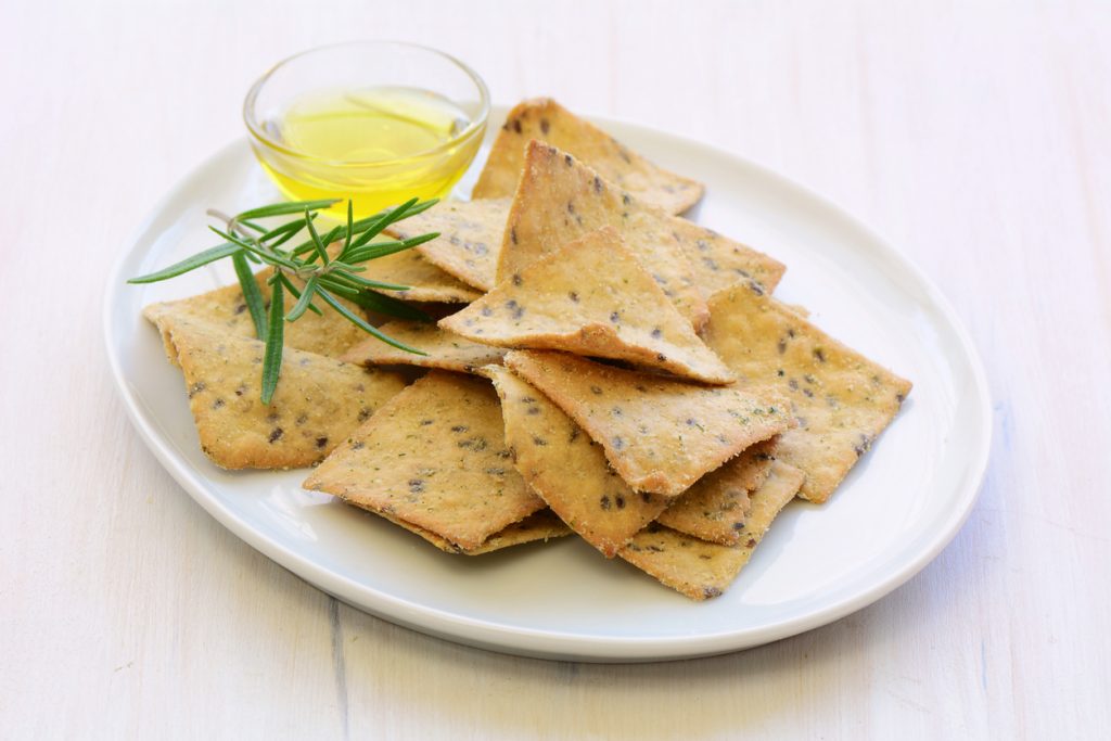 5Ingredient GlutenFree Rosemary Crackers