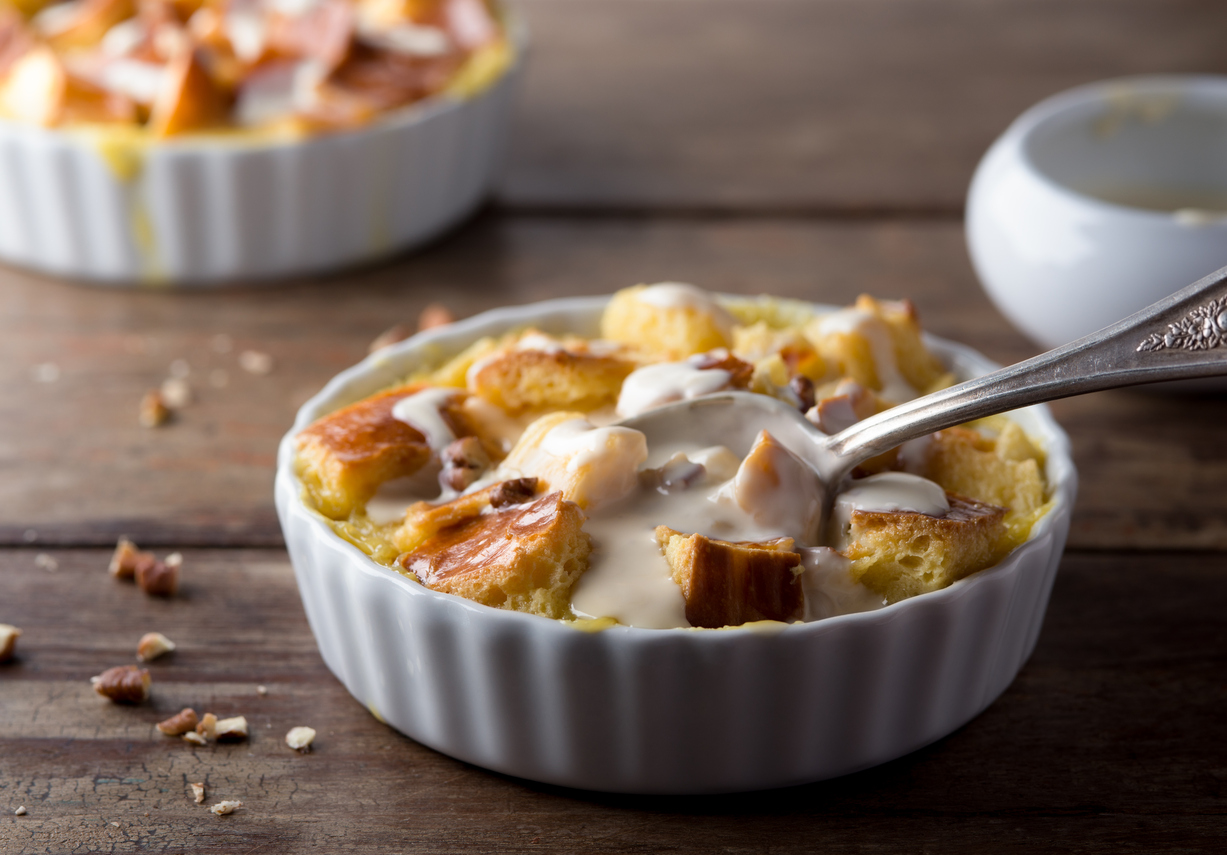 Ginger Pear Bread Pudding Gives Leftover Thanksgiving Bread A New Life