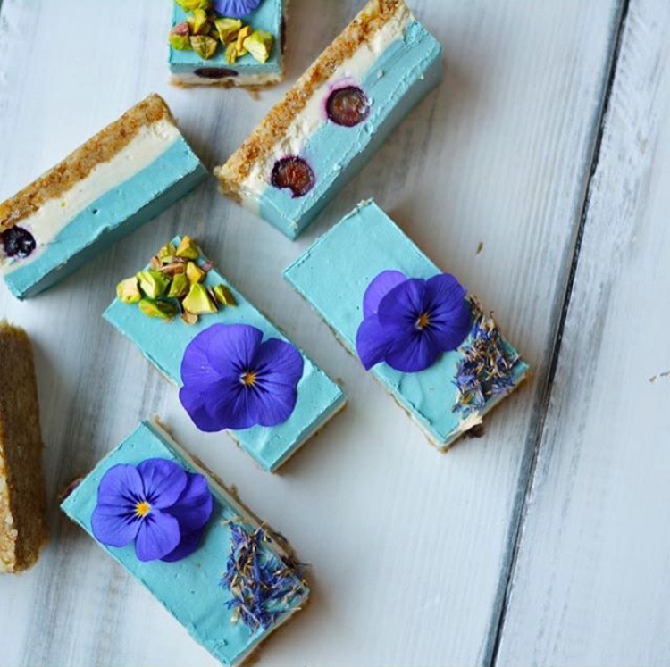 Blue majik cheesecake