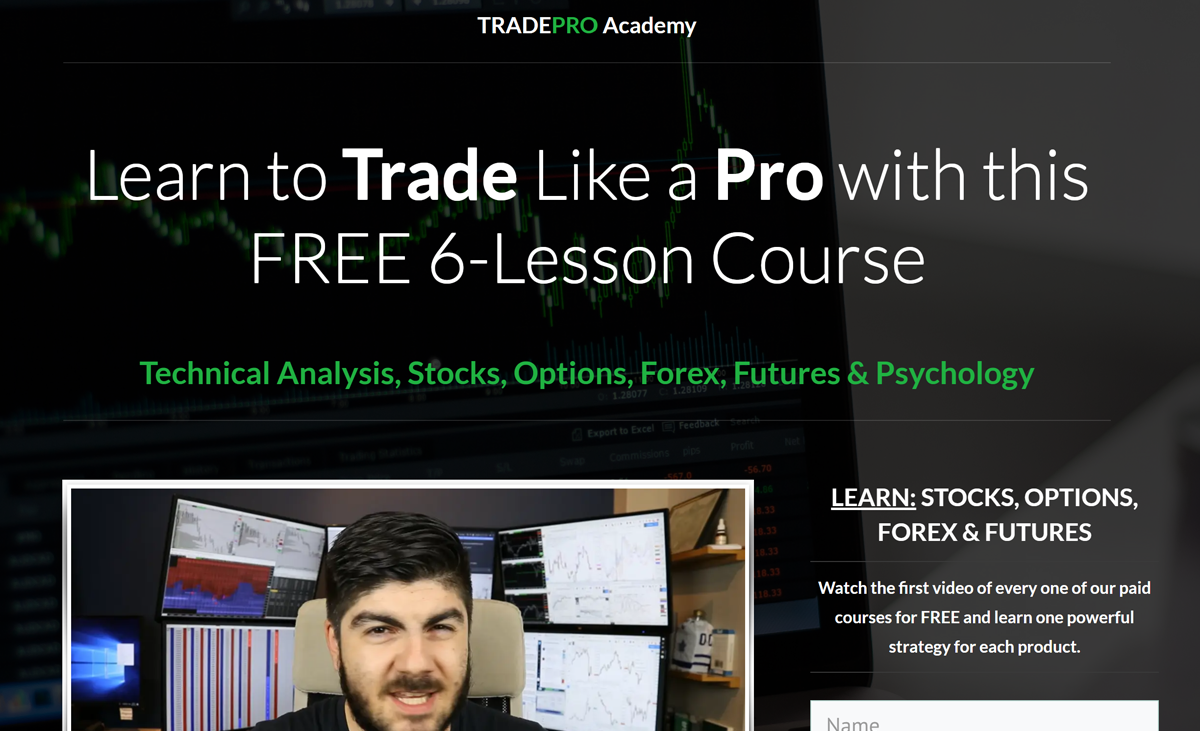 TradePro Academy Kursseite