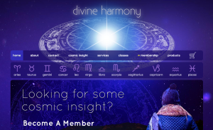 Divine Harmony homepage