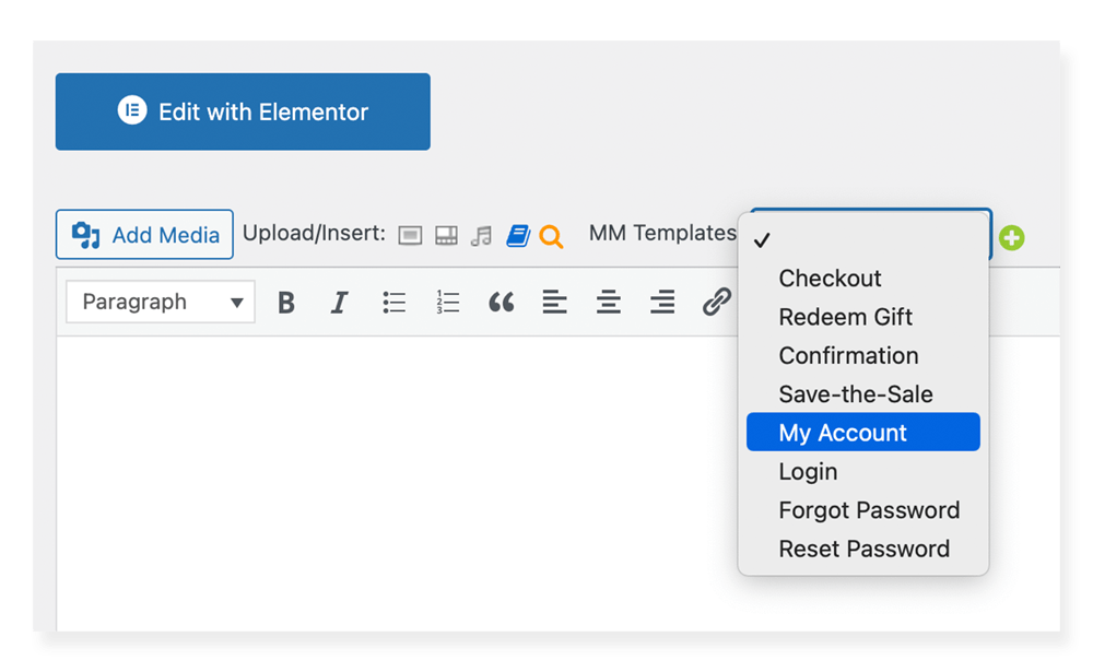 membermouse core page templates