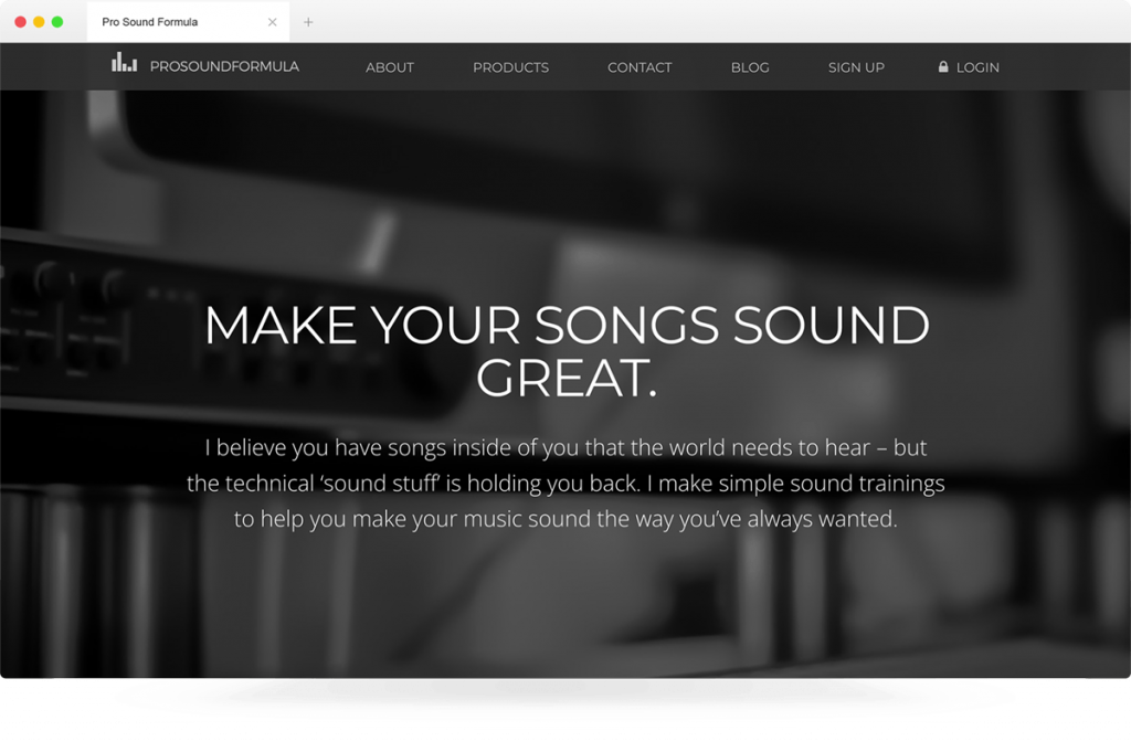 music membership site