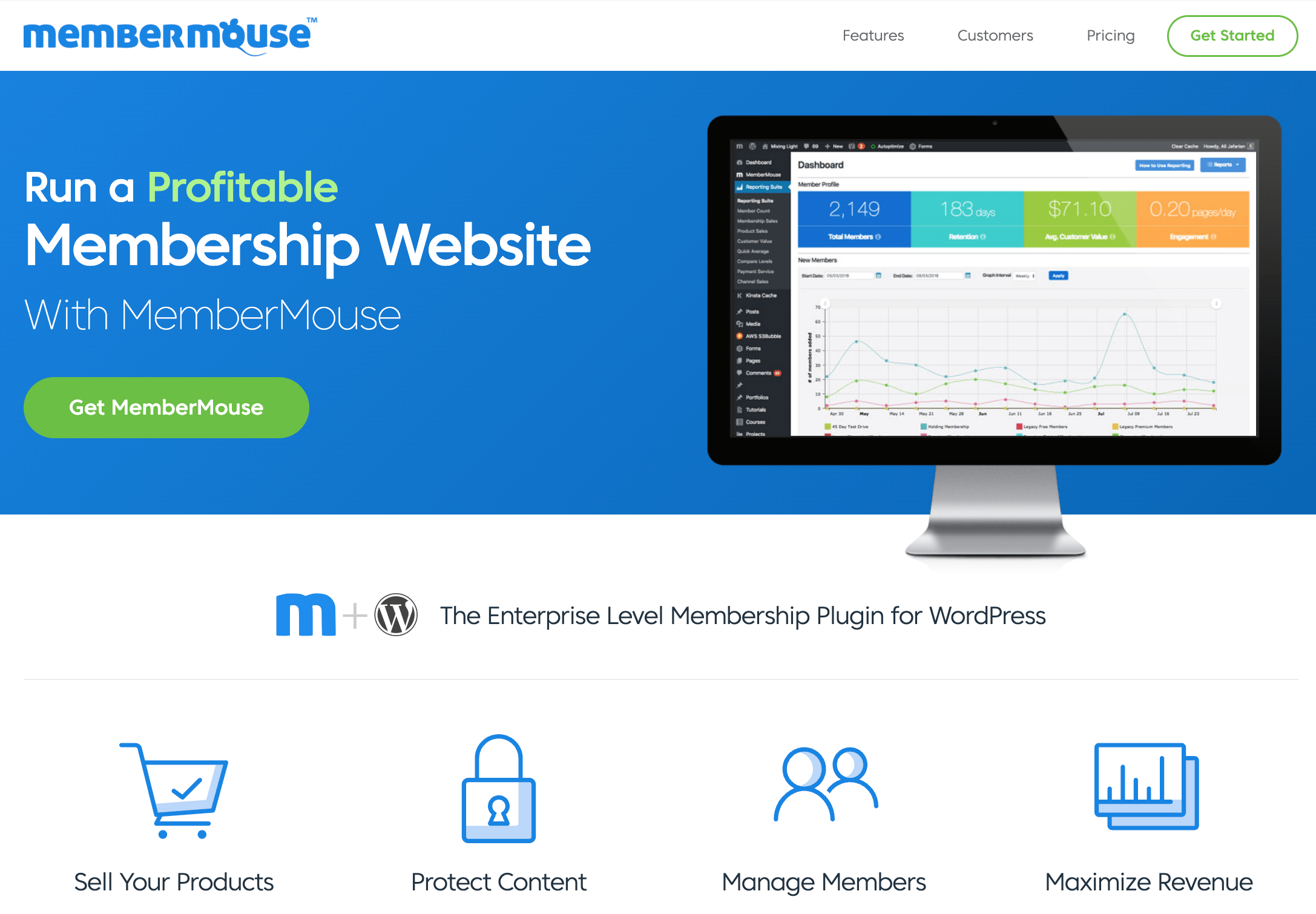 El plugin MemberMouse