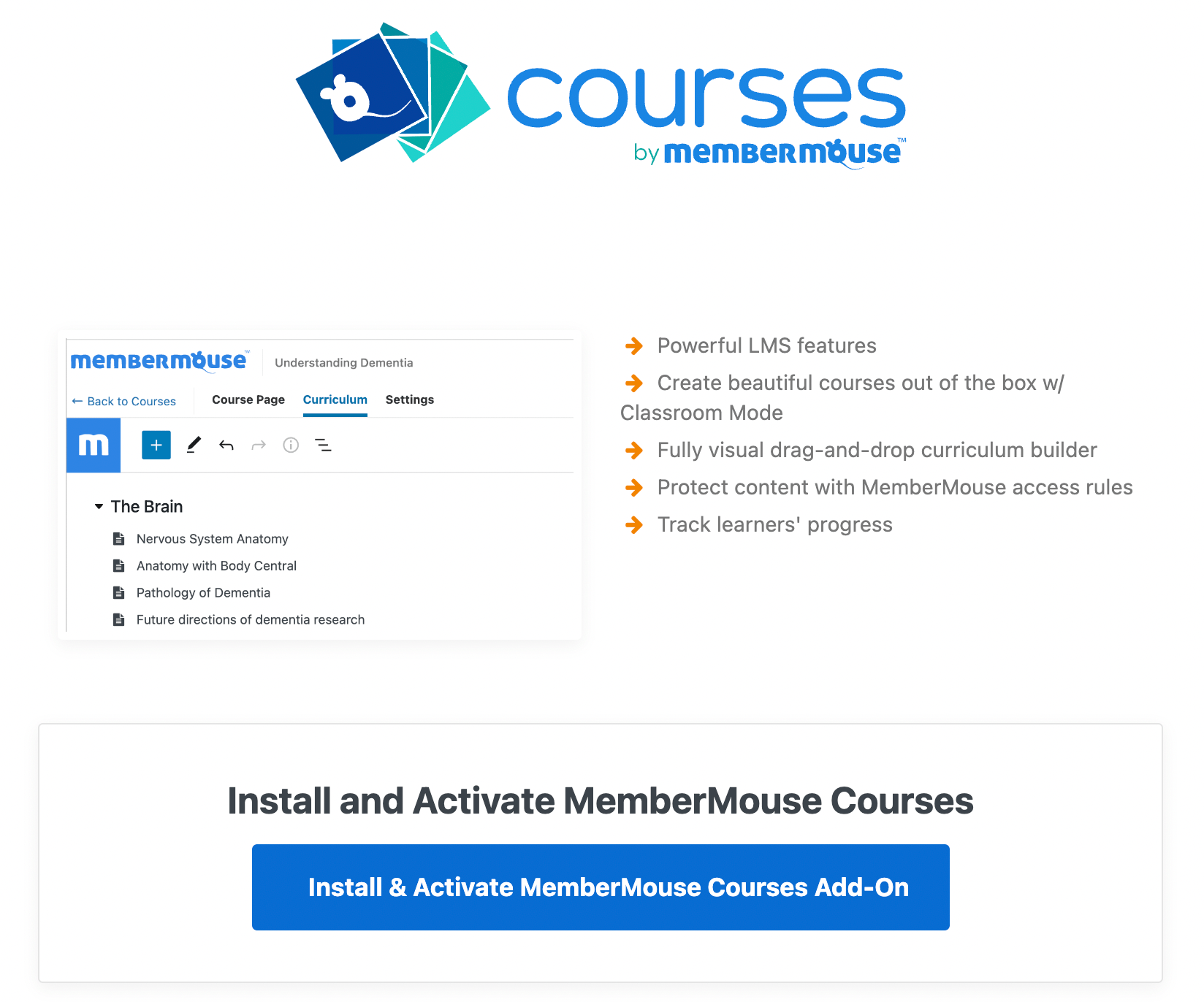 Courses by MemberMouse