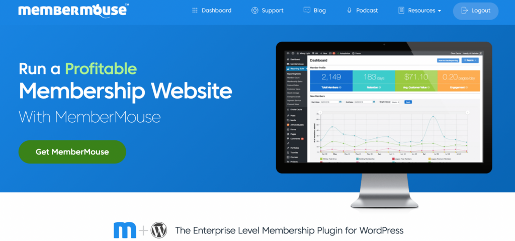 You can use the MemberMouse plugin to create a membership site where you can sell your high ticket coaching program