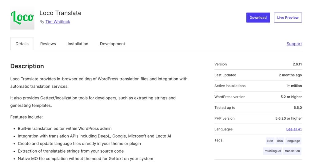loco-translate-wordpress-plugin | MemberMouse Loco Translate WordPress Plugin