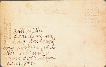 Back of Robinson TX Jesse Washington