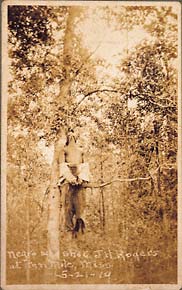 The lynching of Will Moore. May 20, 1919, Ten Mile, Mississippi.