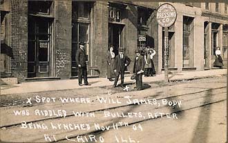 The lynching of Will James.